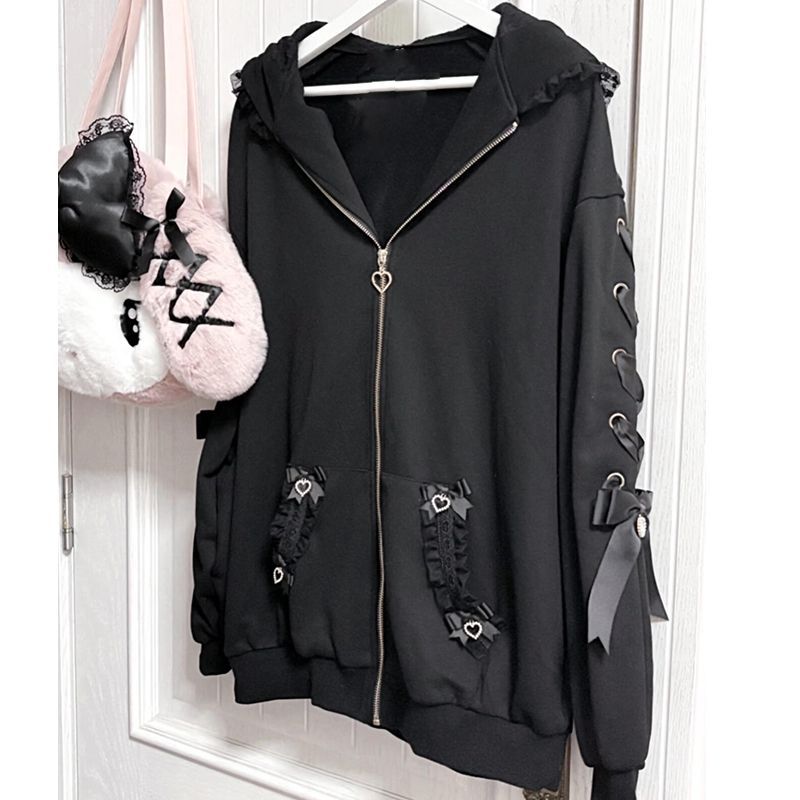 Dames Winter Konijnenoren Loli - Women'S Fashion Zip Up Hoodies recensie en prijs